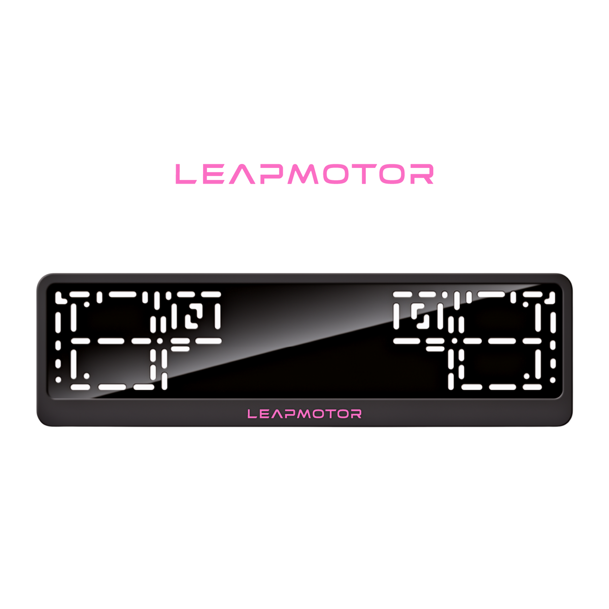 Cadres de plaque d'immatriculation Leapmotor - Rose - CLASSIC