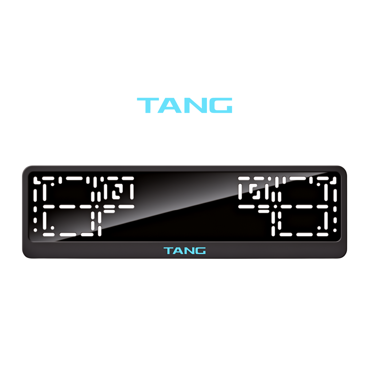Cadres de plaque d'immatriculation Tang - Bleu Tiffany - CLASSIC