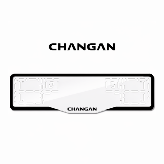 Cadres de plaque d'immatriculation Changan - Noir - GLASS