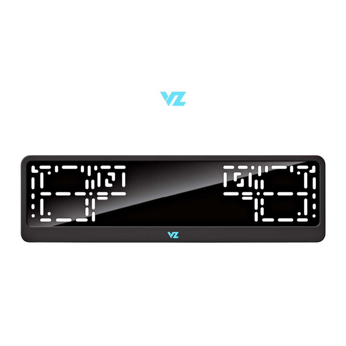 Cadres de plaque d'immatriculation VZ - Bleu Tiffany - CLASSIC