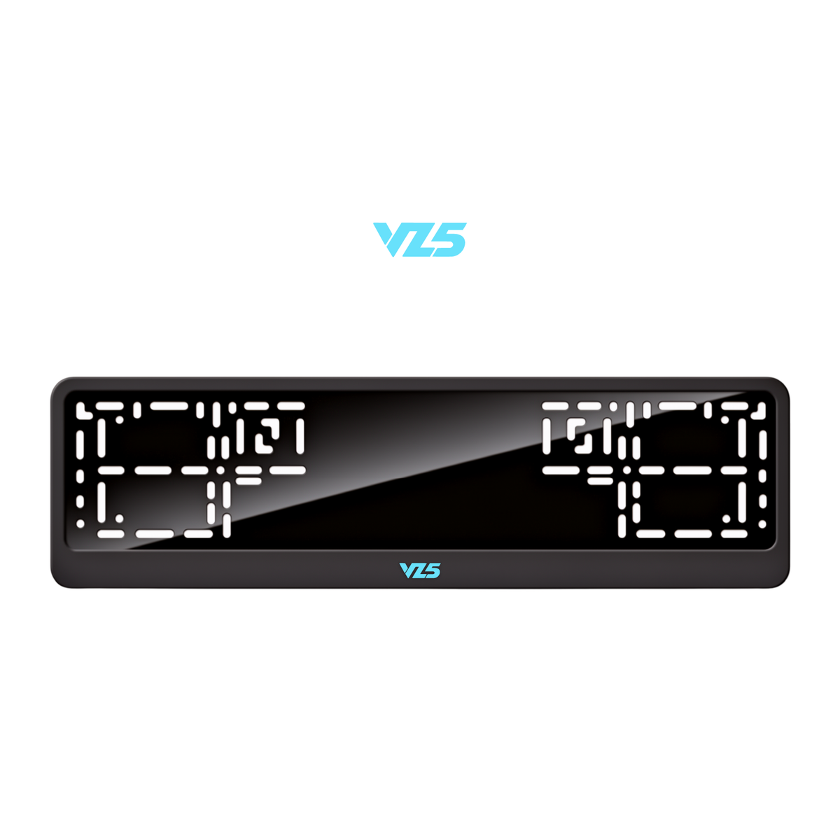 Cadres de plaque d'immatriculation VZ5 - Bleu Tiffany - CLASSIC