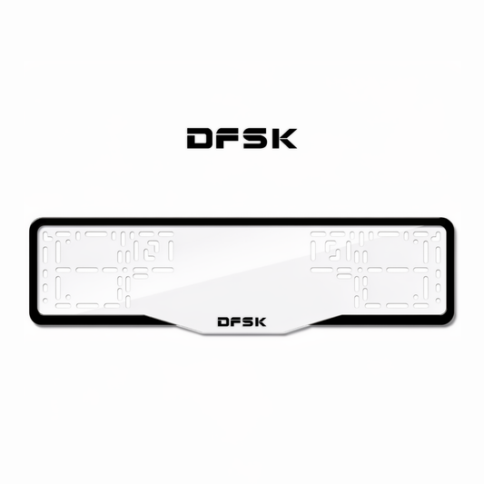 Cadres de plaque d'immatriculation DFSK - Noir - GLASS