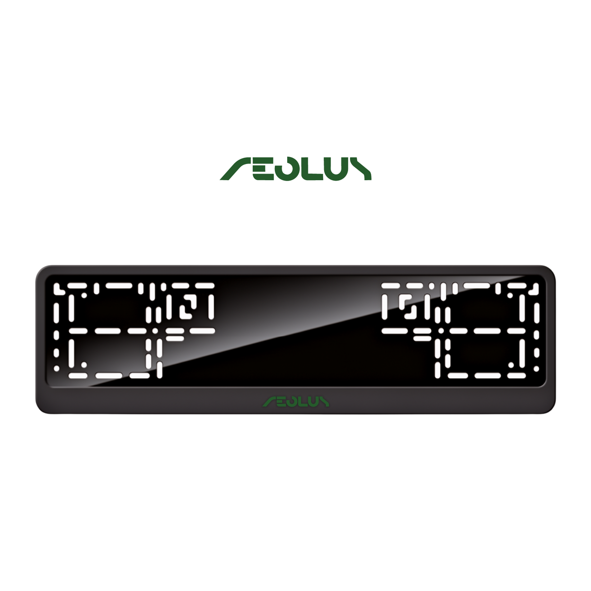 Cadres de plaque d'immatriculation Aeolus - Vert - CLASSIC