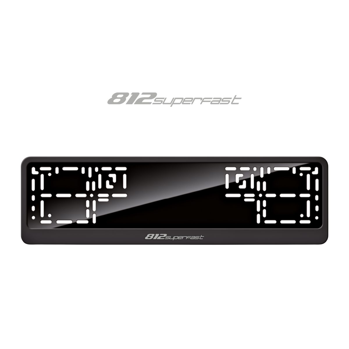 Cadres de plaque d'immatriculation 812 Superfast - Gris - CLASSIC