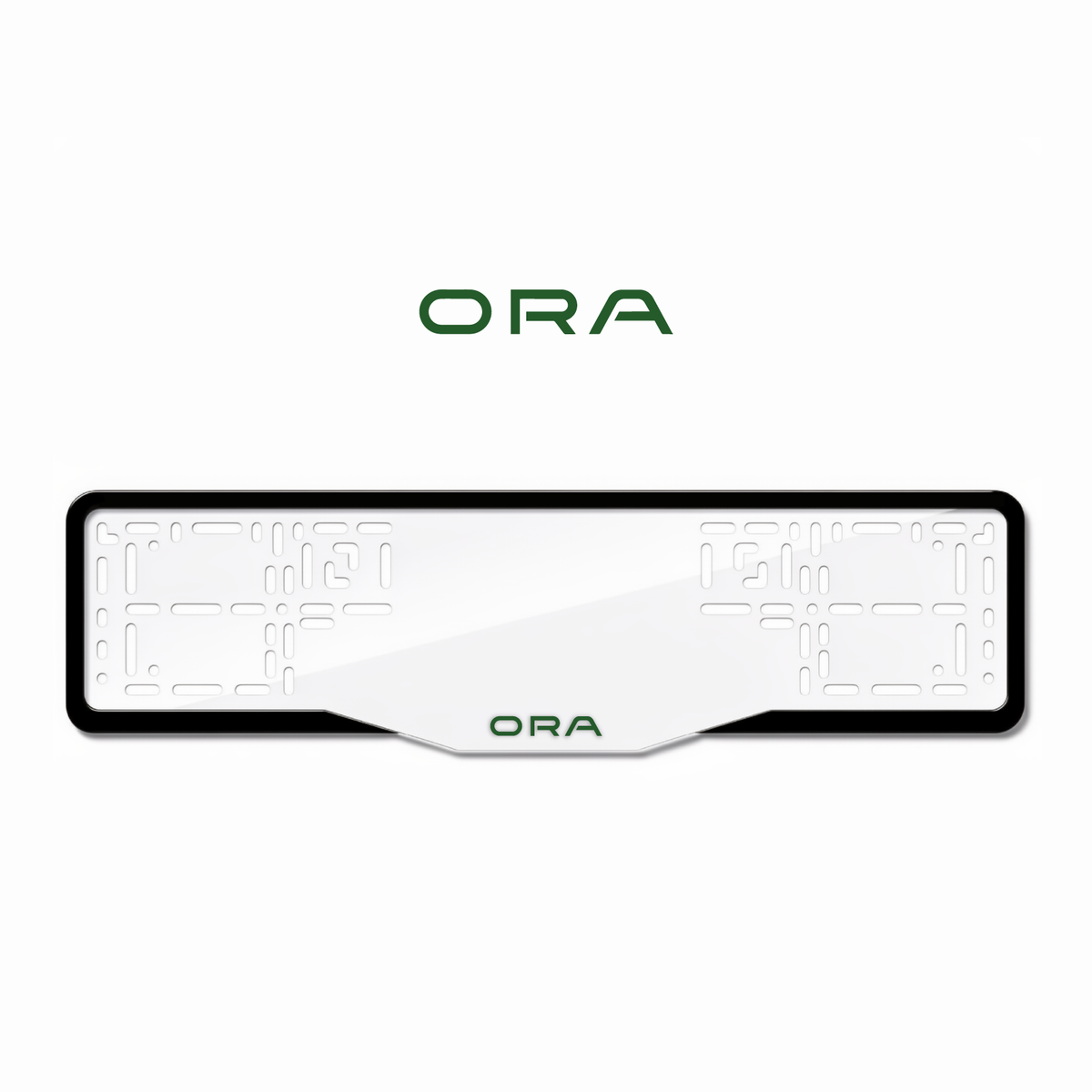 Cadres de plaque d'immatriculation GWM - Vert - GLASS