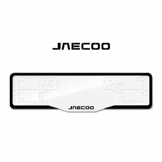Cadres de plaque d'immatriculation Jaecoo - Noir - GLASS