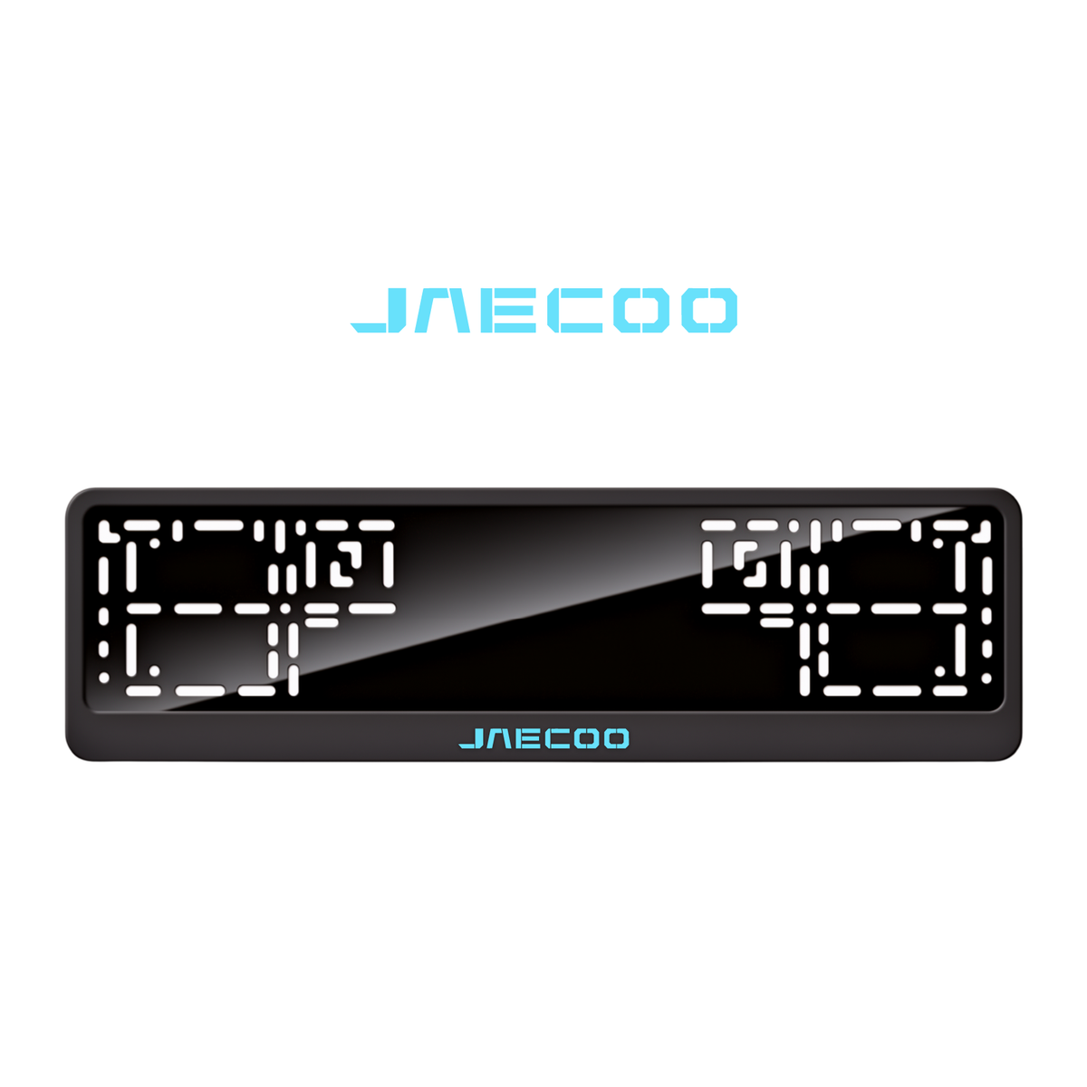 Cadres de plaque d'immatriculation Jaecoo - Bleu Tiffany - CLASSIC
