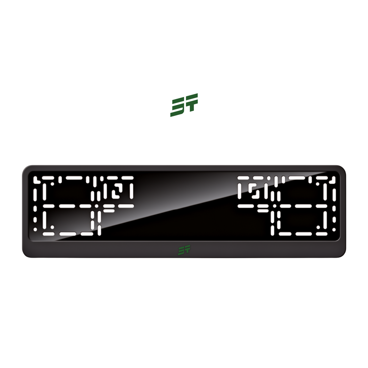 Cadres de plaque d'immatriculation Jetour Logo - Vert - CLASSIC