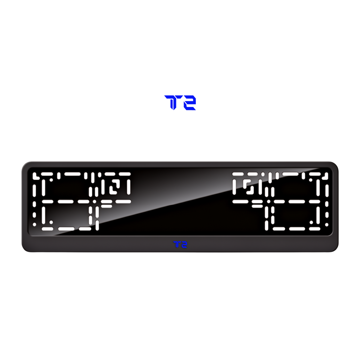 Cadres de plaque d'immatriculation Jetour T2 - Bleu - CLASSIC