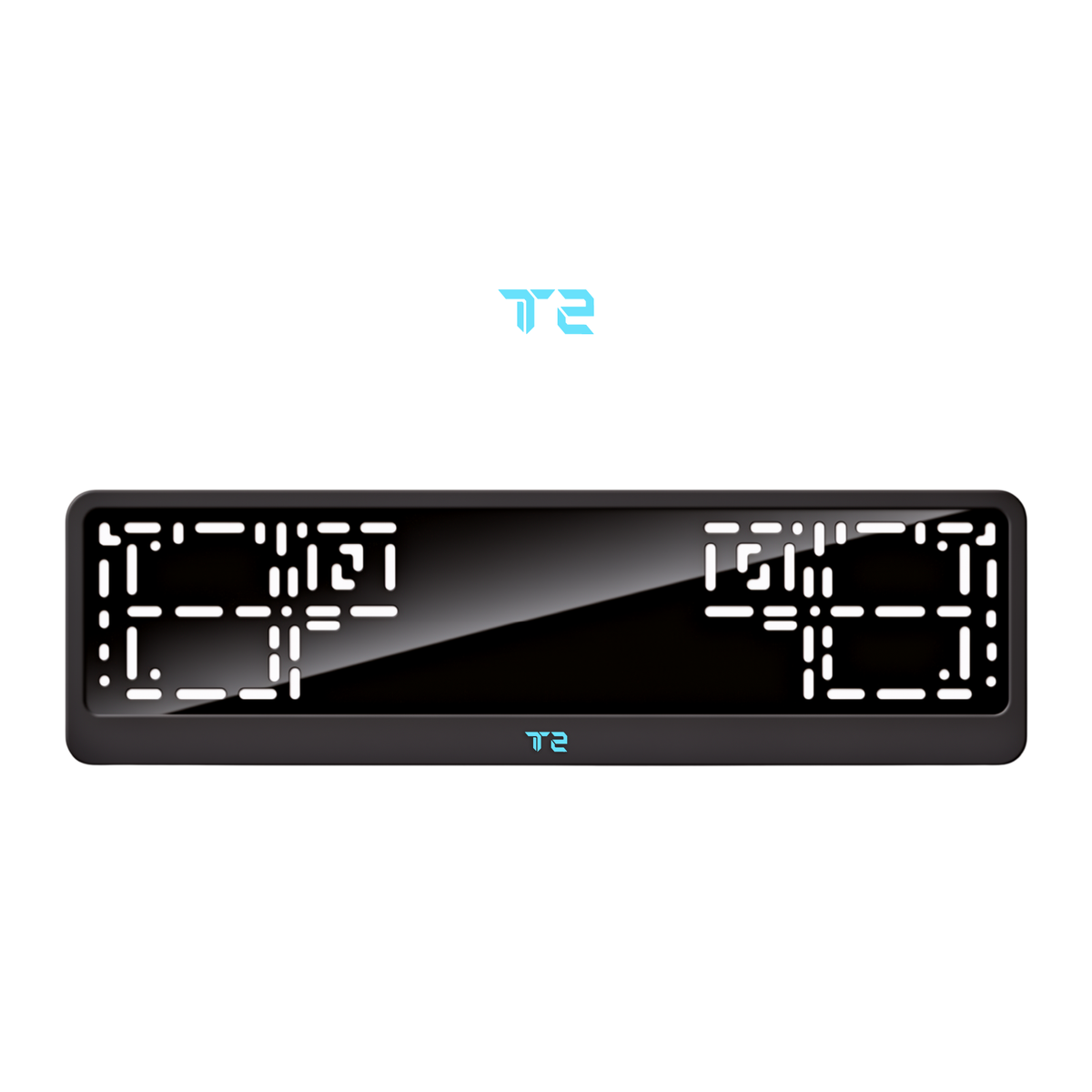 Cadres de plaque d'immatriculation Jetour T2 - Bleu Tiffany - CLASSIC