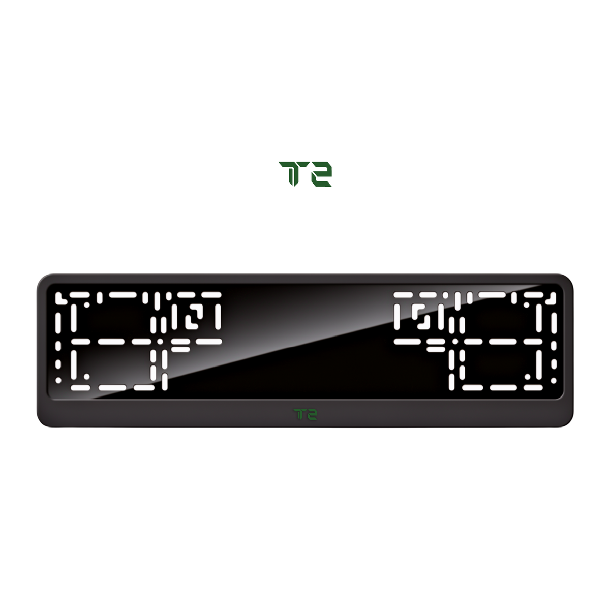 Cadres de plaque d'immatriculation Jetour T2 - Vert - CLASSIC