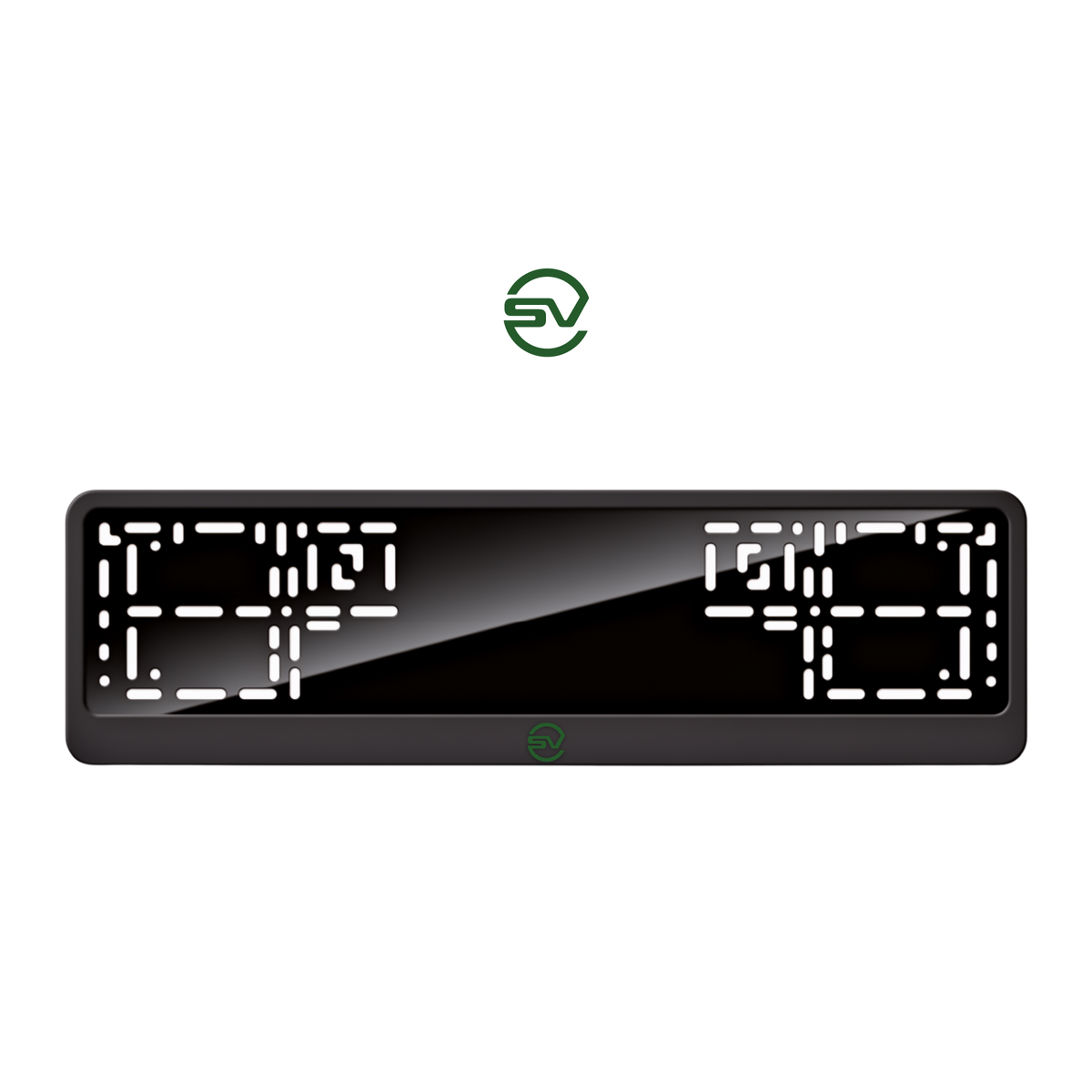 Cadres de plaque d'immatriculation SV - Vert - CLASSIC