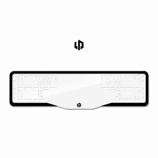 Cadres de plaque d'immatriculation Leapmotor Logo - Noir - GLASS