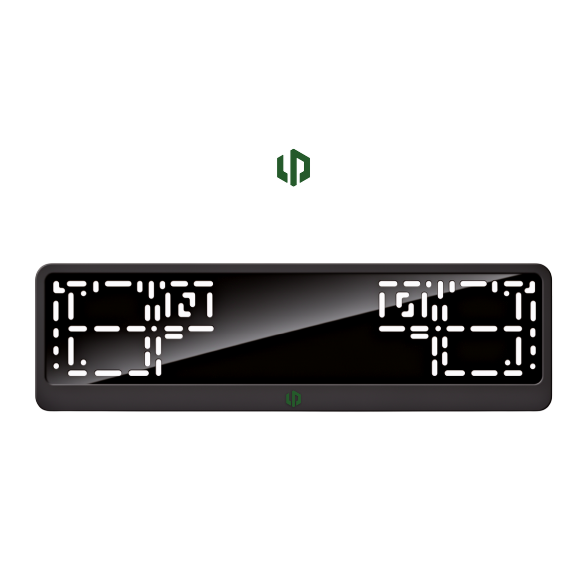 Cadres de plaque d'immatriculation Leapmotor Logo - Vert - CLASSIC