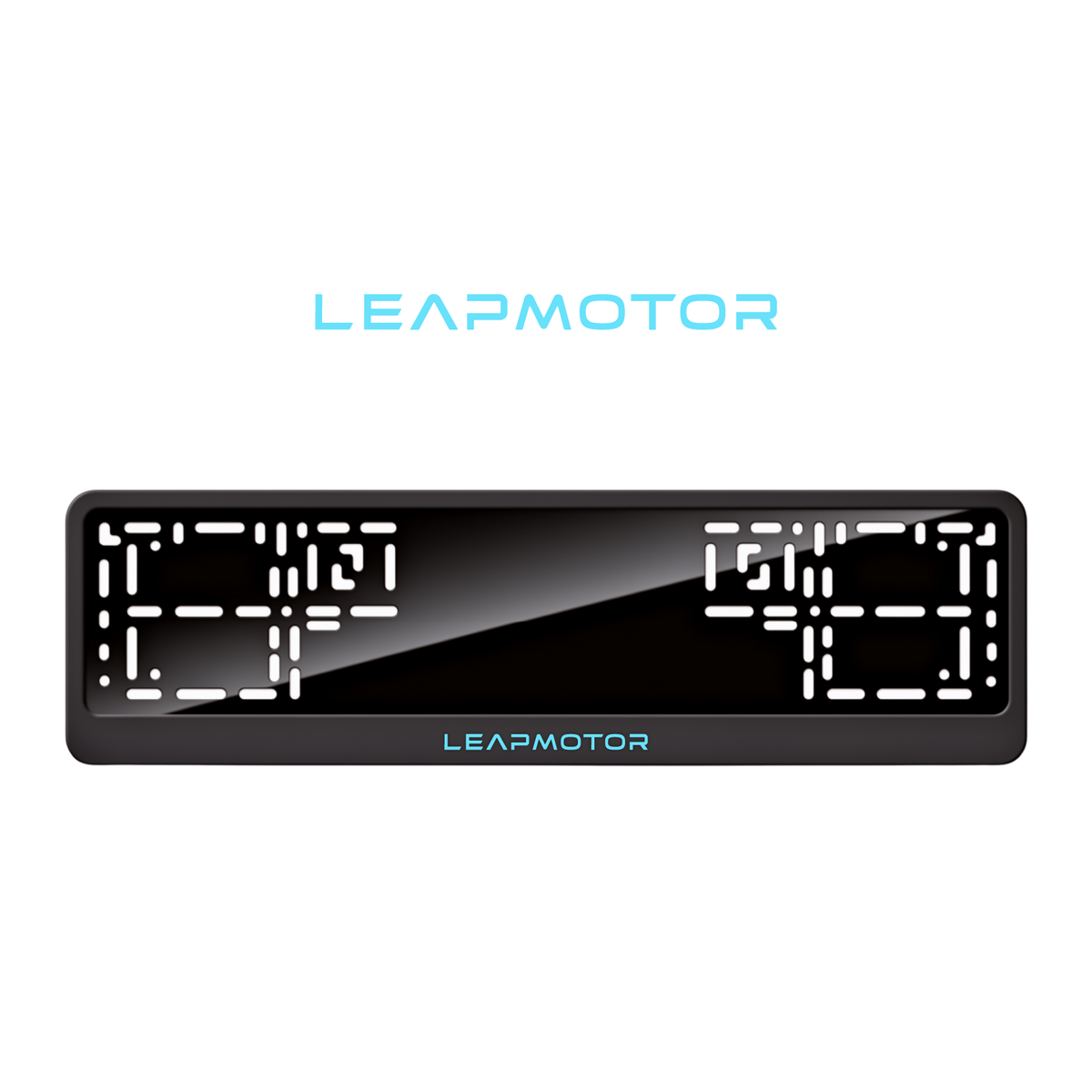 Cadres de plaque d'immatriculation Leapmotor - Bleu Tiffany - CLASSIC