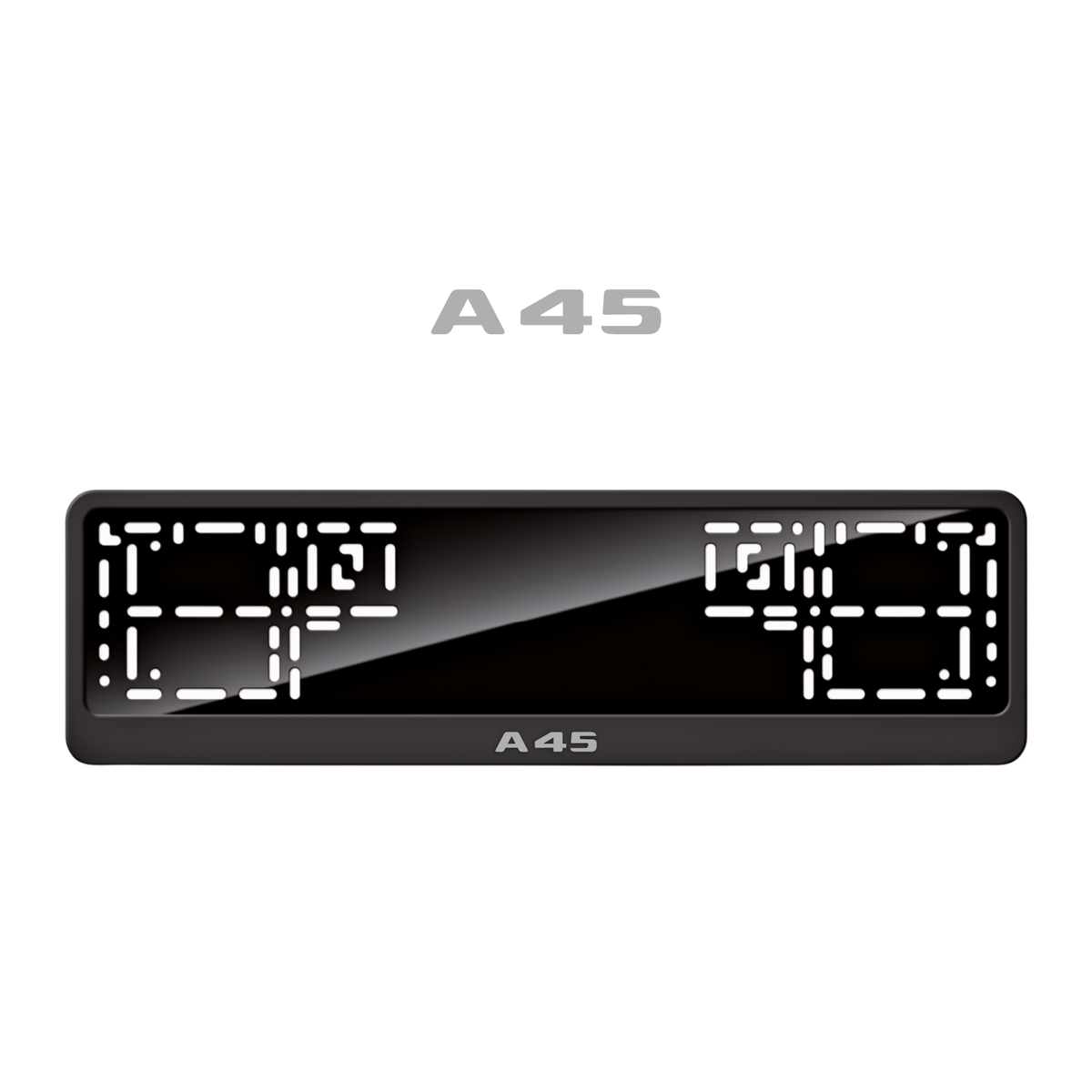 Cadres de plaque d'immatriculation A45 - Gris - CLASSIC