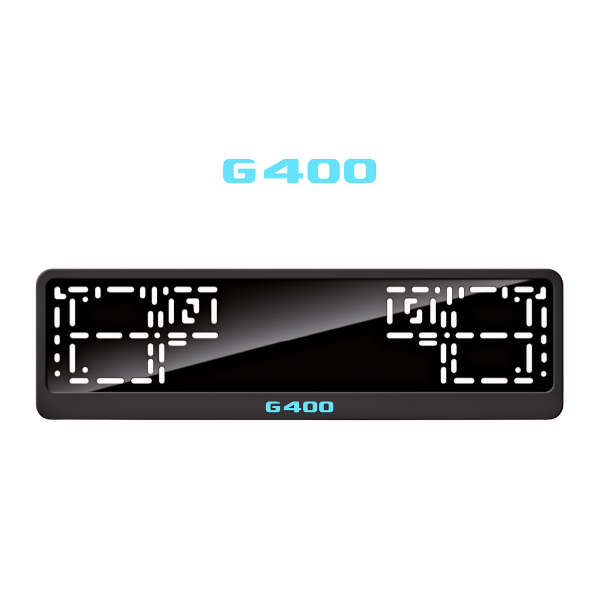Cadres de plaque d'immatriculation G400 - Bleu Tiffany - CLASSIC