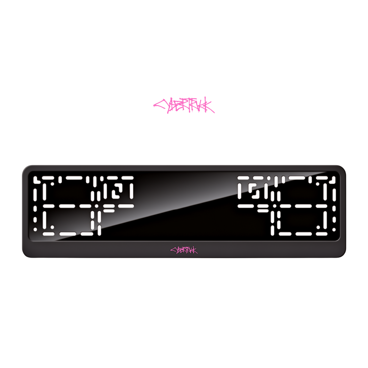 Cadres de plaque d'immatriculation Cybertruck - Rose - CLASSIC