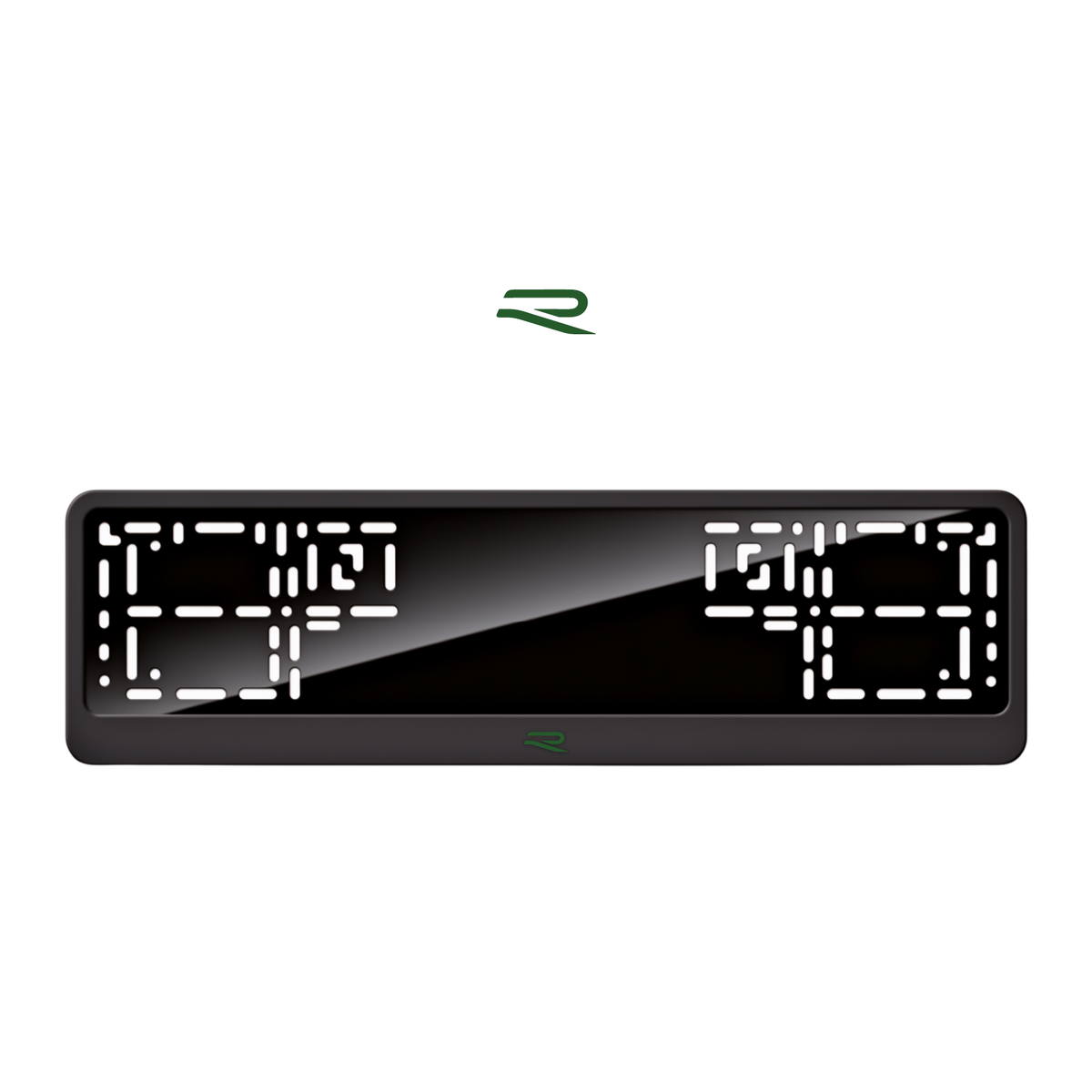 Cadres de plaque d'immatriculation R Line - Vert - CLASSIC